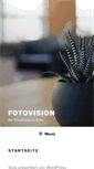 Mobile Screenshot of fotovision.de