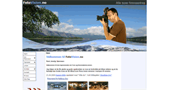 Desktop Screenshot of fotovision.no